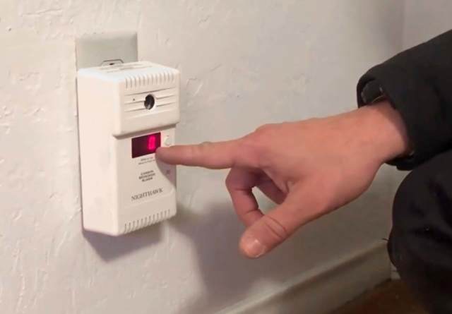 One of the most important tools in your home, a carbon monoxide detector.