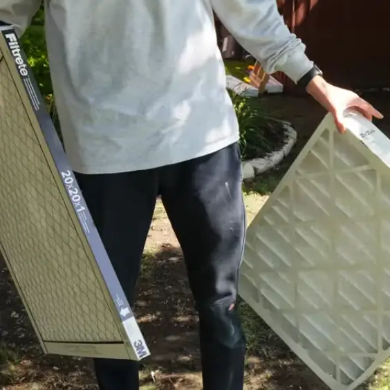 4 Inch Filter vs 1 Inch Filter • Jaric Ac And Heating Co. • Allen, TX